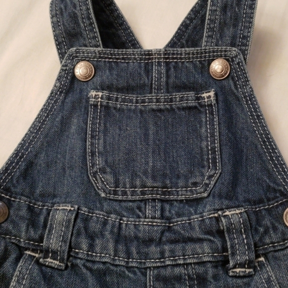 Old Navy Denim Short Overalls - Picture 2 of 8
